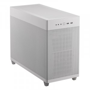 ASUS Prime AP201 Mesh Small Tower Micro-ATX Case - White